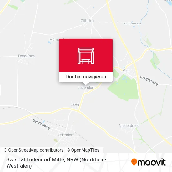 Swisttal Ludendorf Mitte Karte