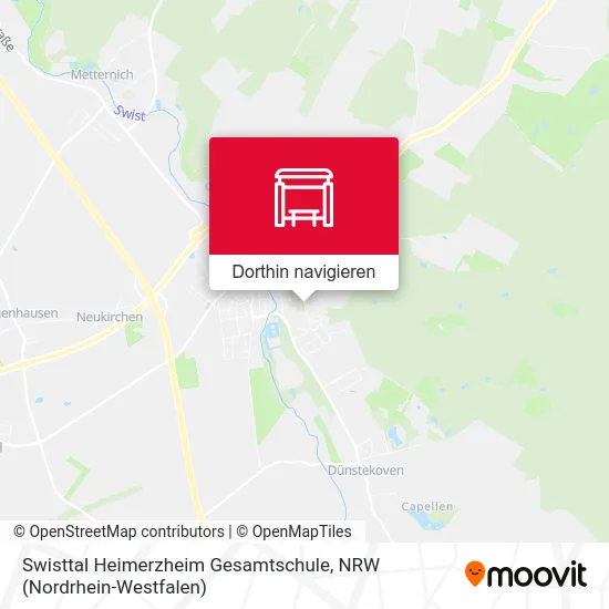 Swisttal Heimerzheim Gesamtschule Karte