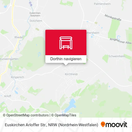 Euskirchen Arloffer Str. Karte