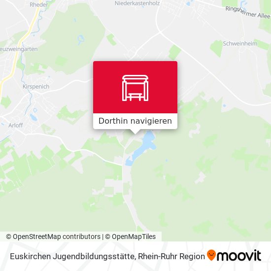 Euskirchen Jugendbildungsstätte Karte