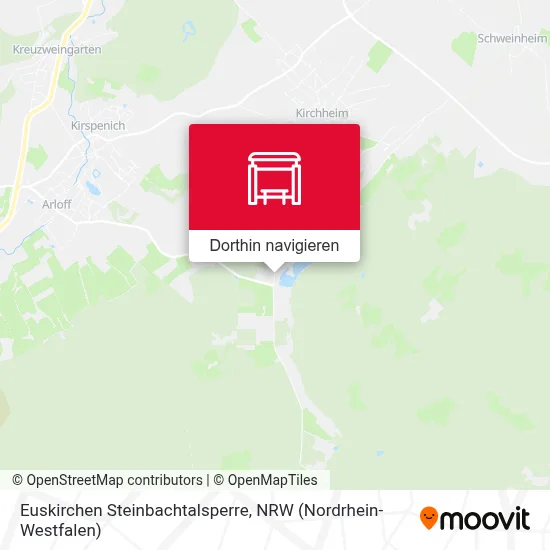 Euskirchen Steinbachtalsperre Karte