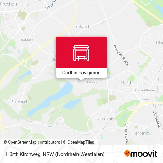 Hürth Kirchweg Karte