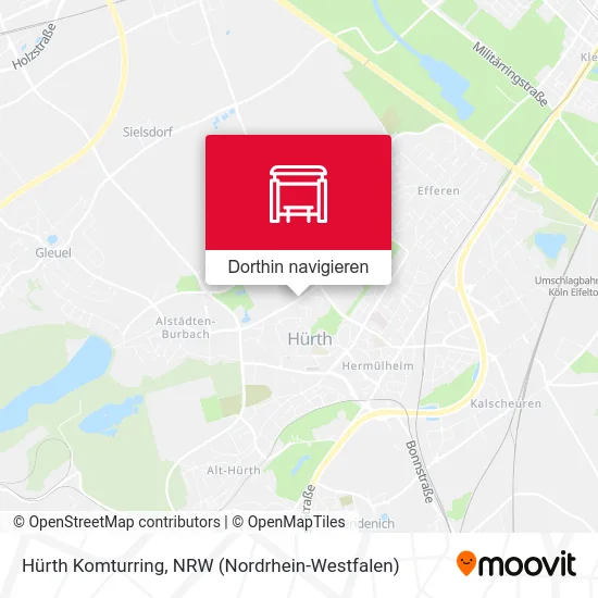 Hürth Komturring Karte