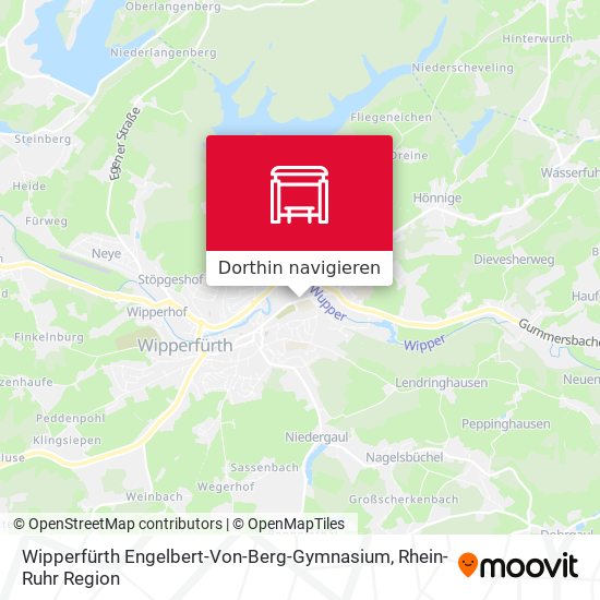 Wipperfürth Engelbert-Von-Berg-Gymnasium Karte
