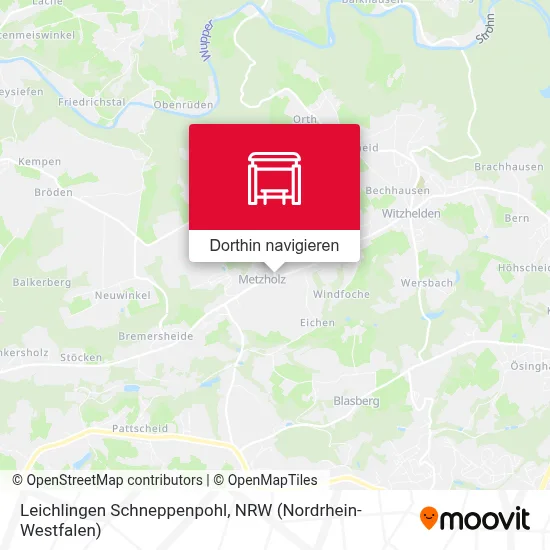 Leichlingen Schneppenpohl Karte
