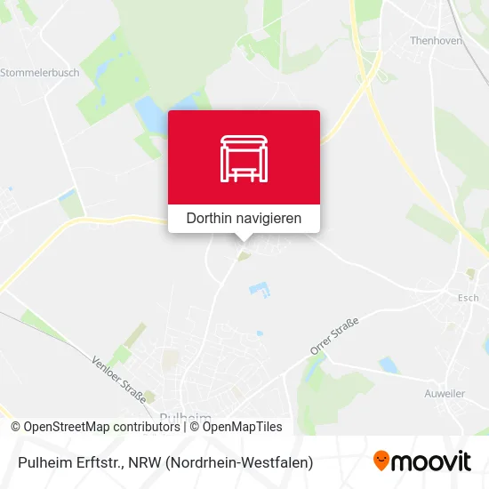 Pulheim Erftstr. Karte