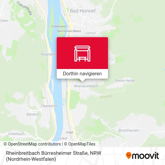 Rheinbreitbach Bürresheimer Straße Karte
