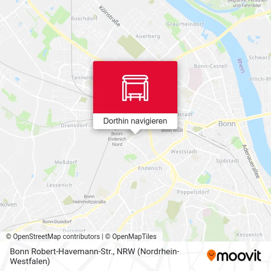 Bonn Robert-Havemann-Str. Karte