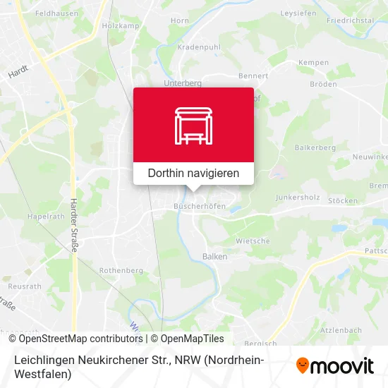 Leichlingen Neukirchener Str. Karte