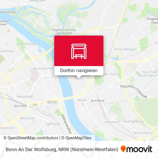 Bonn An Der Wolfsburg Karte