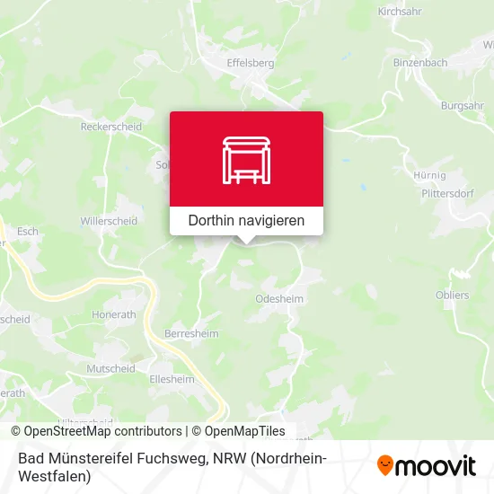 Bad Münstereifel Fuchsweg Karte