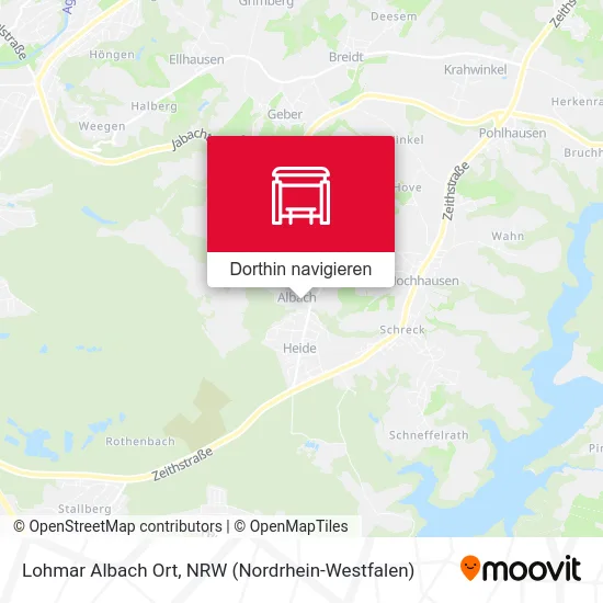 Lohmar Albach Ort Karte