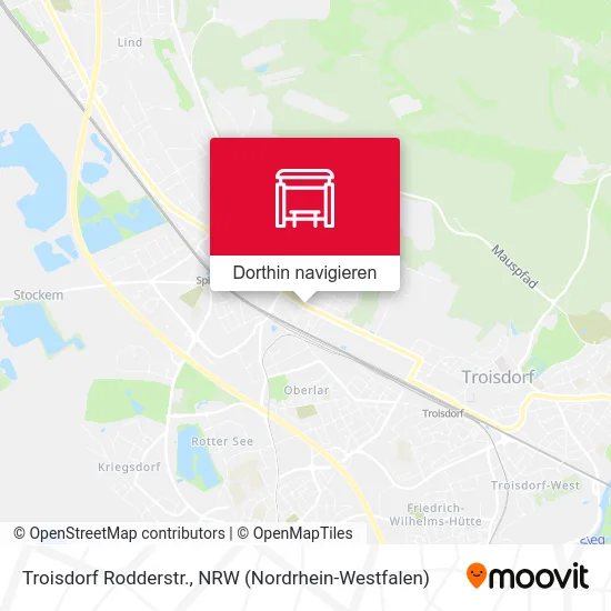 Troisdorf Rodderstr. Karte