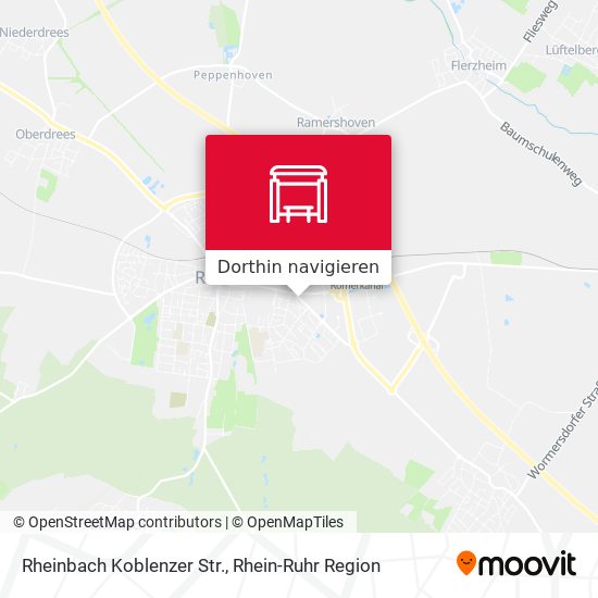 Rheinbach Koblenzer Str. Karte