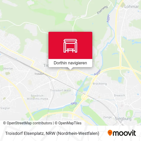 Troisdorf Elsenplatz Karte