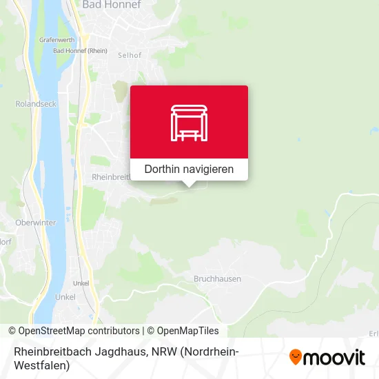 Rheinbreitbach Jagdhaus Karte