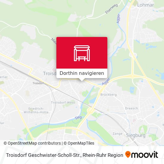 Troisdorf Geschwister-Scholl-Str. Karte