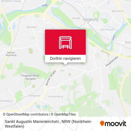 Sankt Augustin Marienkirchstr. Karte