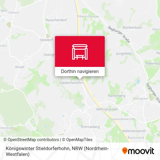 Königswinter Stieldorferhohn Karte