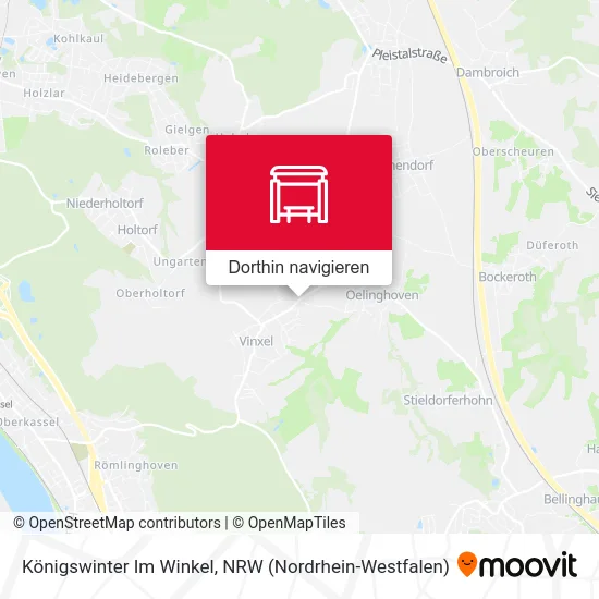 Königswinter Im Winkel Karte