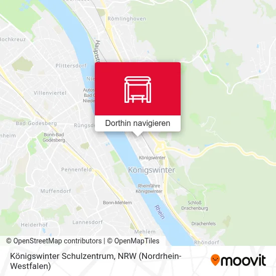 Königswinter Schulzentrum Karte