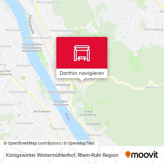 Königswinter Wintermühlenhof Karte