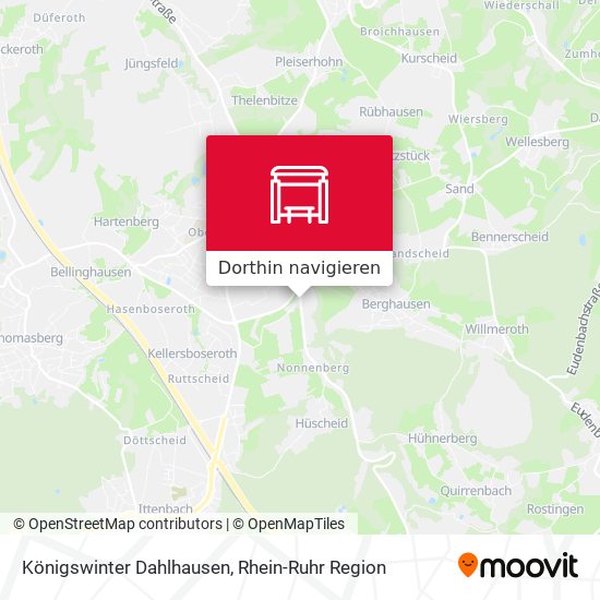 Königswinter Dahlhausen Karte