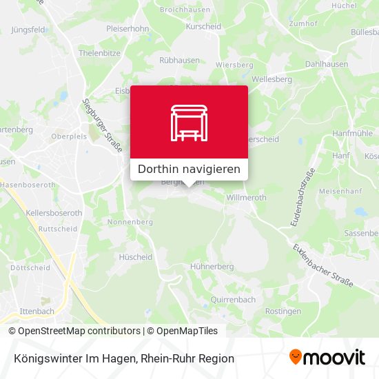 Königswinter Im Hagen Karte