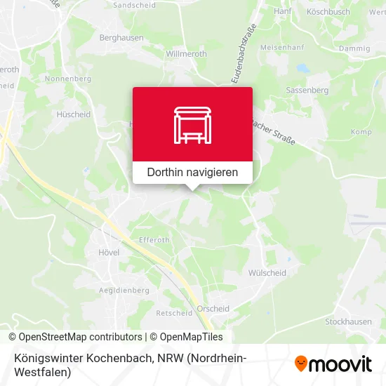 Königswinter Kochenbach Karte