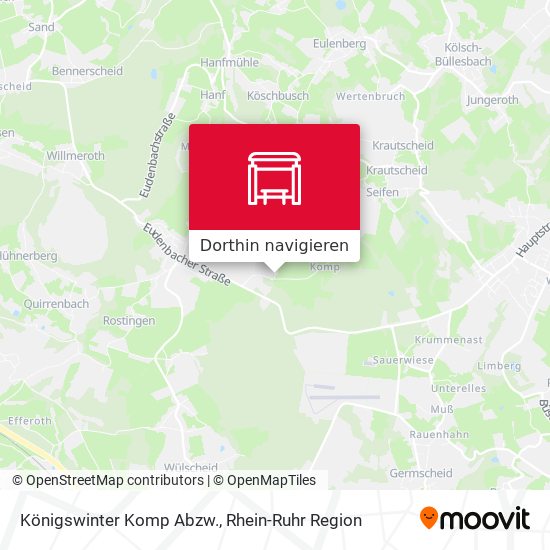 Königswinter Komp Abzw. Karte