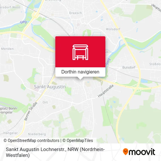 Sankt Augustin Lochnerstr. Karte
