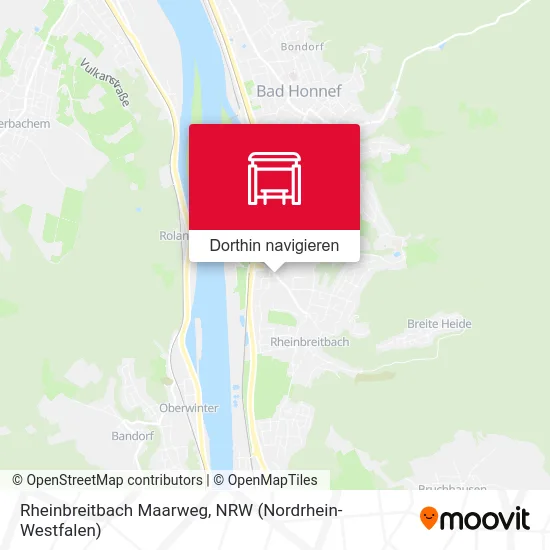 Rheinbreitbach Maarweg Karte