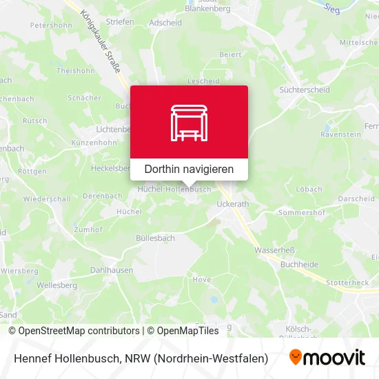 Hennef Hollenbusch Karte
