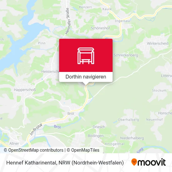 Hennef Katharinental Karte