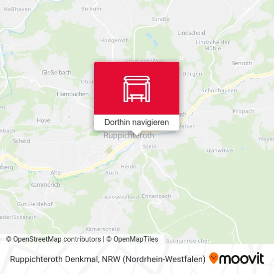 Ruppichteroth Denkmal Karte