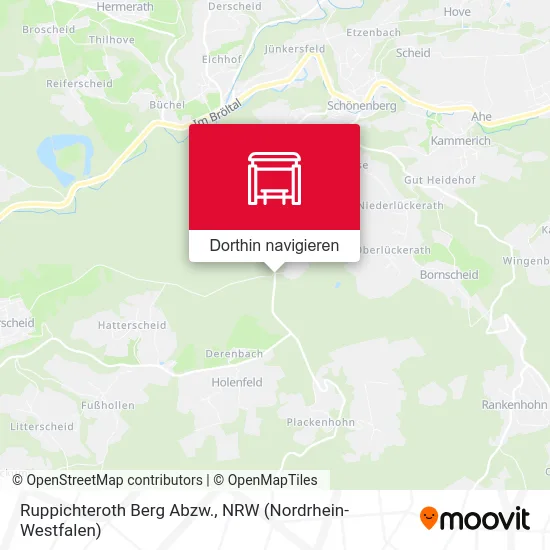 Ruppichteroth Berg Abzw. Karte