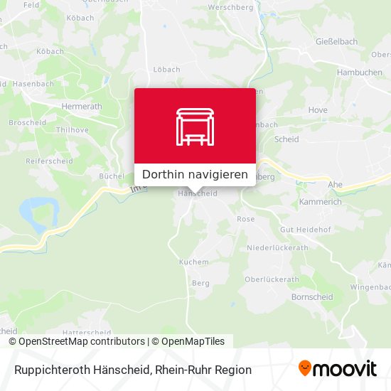 Ruppichteroth Hänscheid Karte