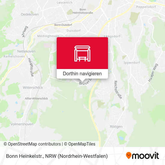 Bonn Heinkelstr. Karte