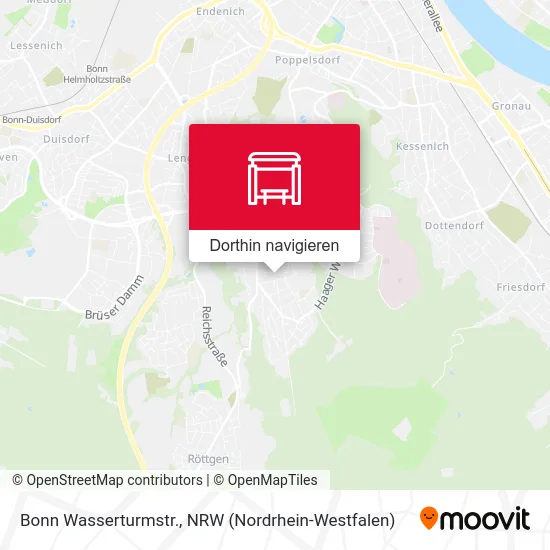 Bonn Wasserturmstr. Karte