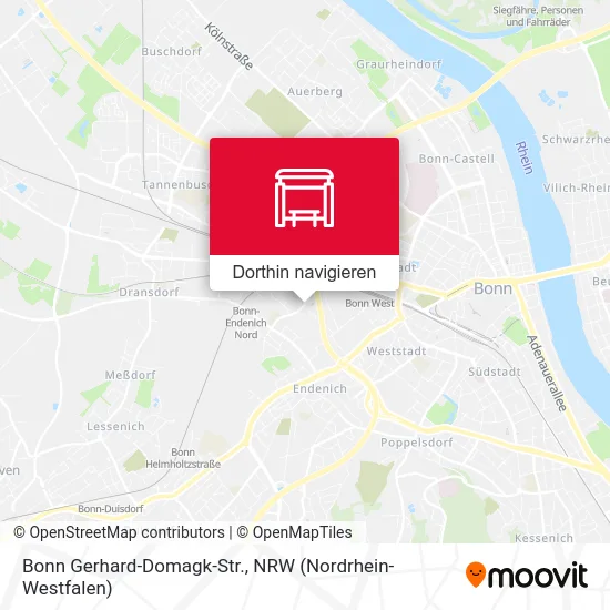 Bonn Gerhard-Domagk-Str. Karte