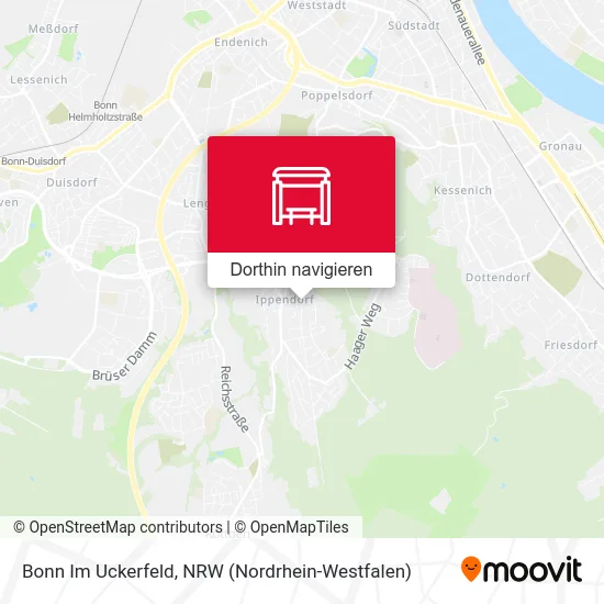 Bonn Im Uckerfeld Karte