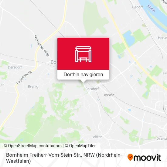 Bornheim Freiherr-Vom-Stein-Str. Karte