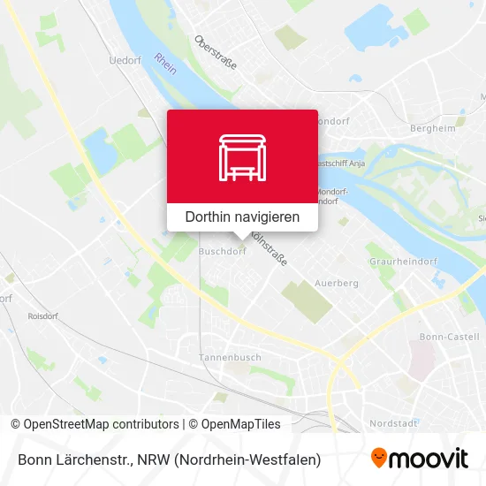 Bonn Lärchenstr. Karte