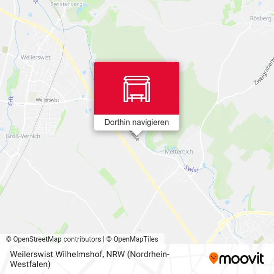 Weilerswist Wilhelmshof Karte