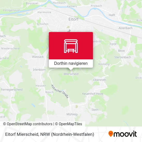 Eitorf Mierscheid Karte