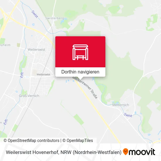 Weilerswist Hovenerhof Karte