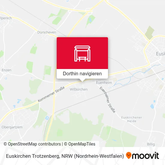 Euskirchen Trotzenberg Karte