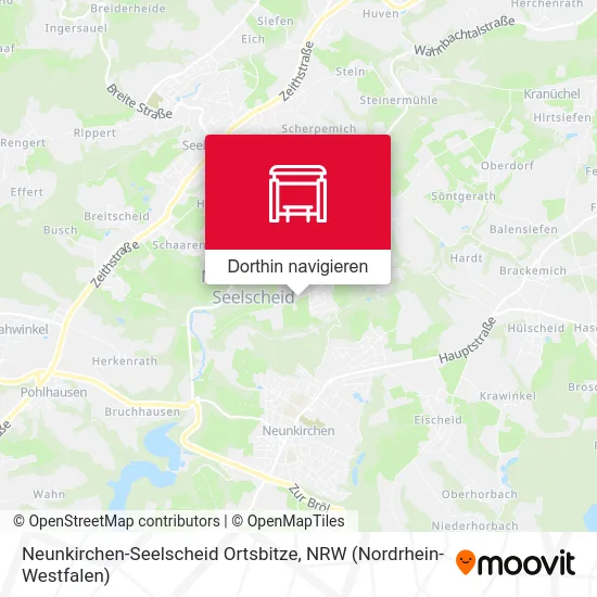 Neunkirchen-Seelscheid Ortsbitze Karte