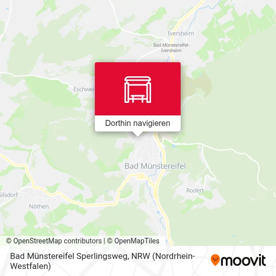 Bad Münstereifel Sperlingsweg Karte