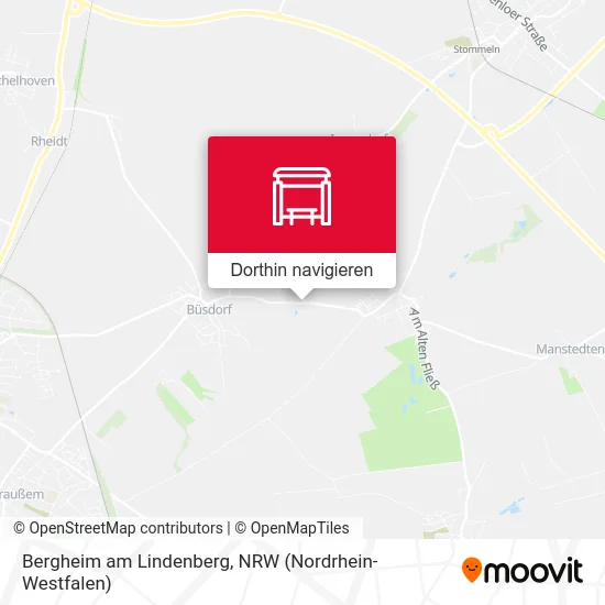 Bergheim am Lindenberg Karte